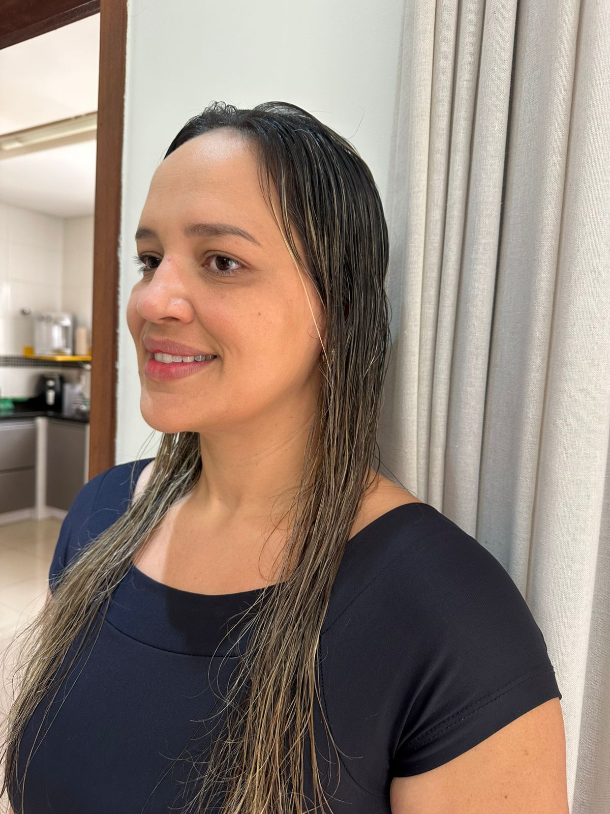 Depois — Suavização em repouso